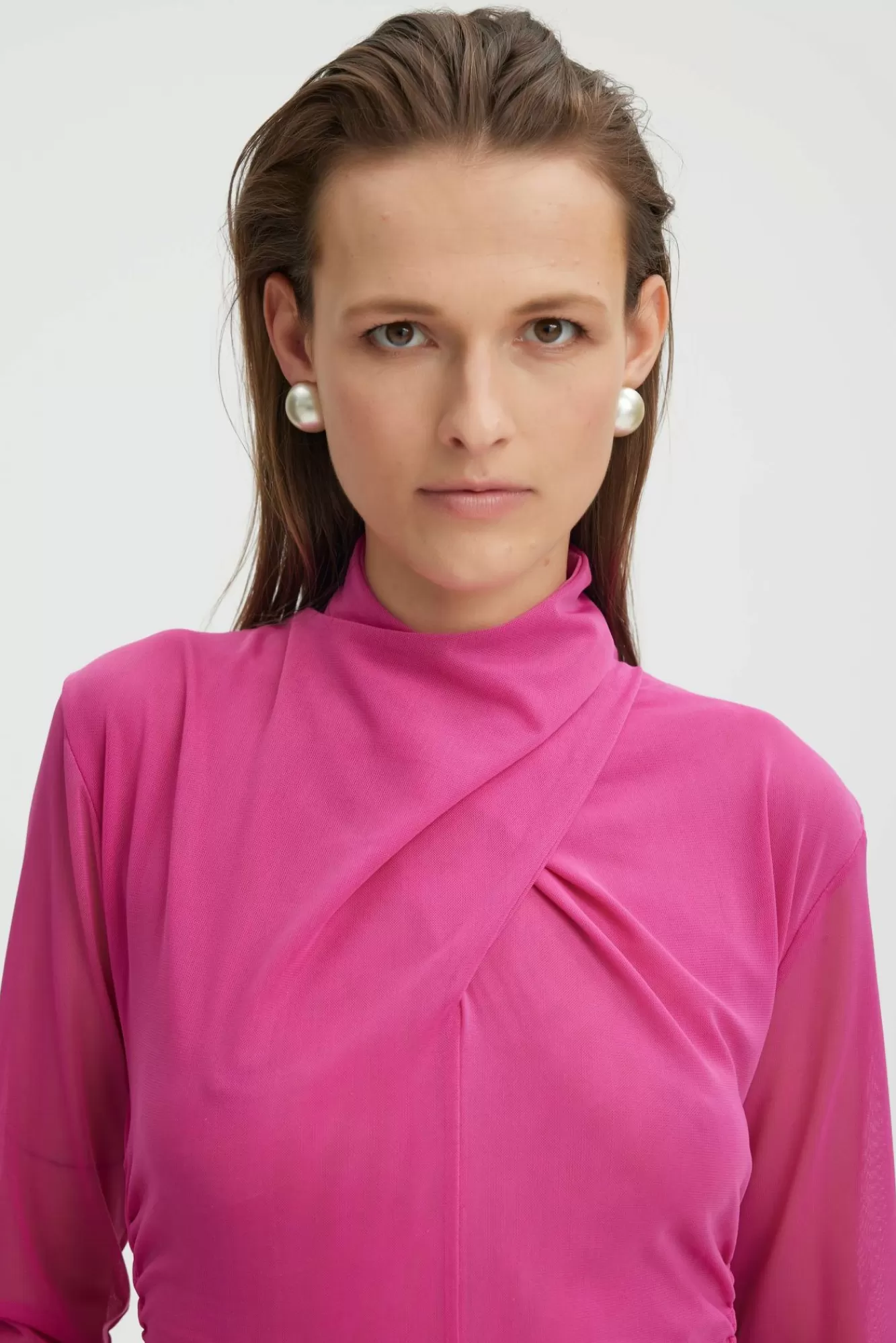 Gestuz Skjorter & Bluser>Adiagz Bluse Intense Pink