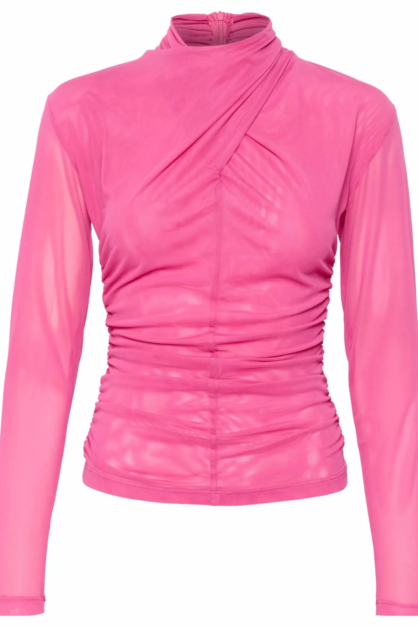 Gestuz Skjorter & Bluser>Adiagz Bluse Intense Pink