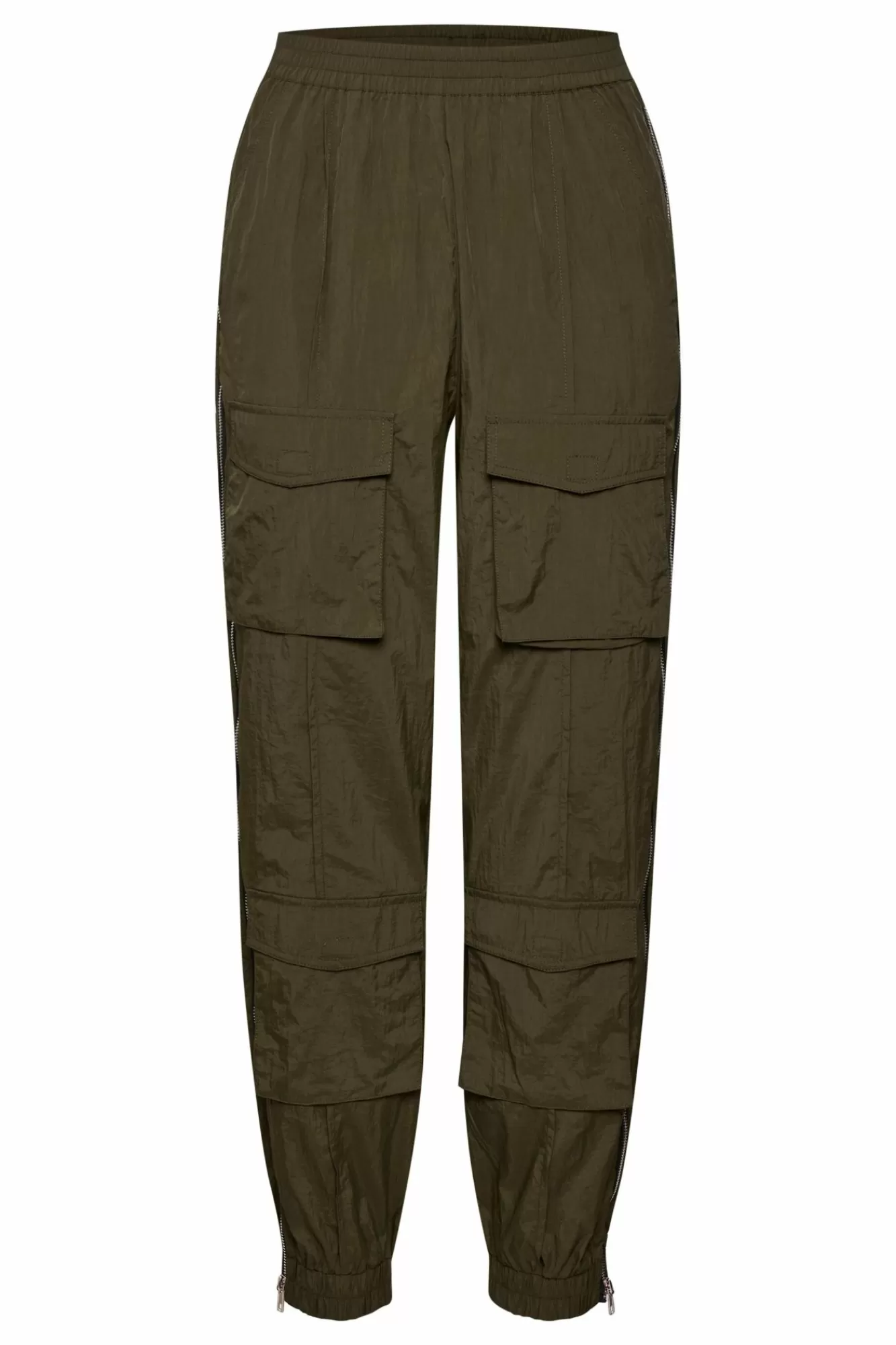 Gestuz Cargo>Afinagz Cargo Bukser Dark Military Olive