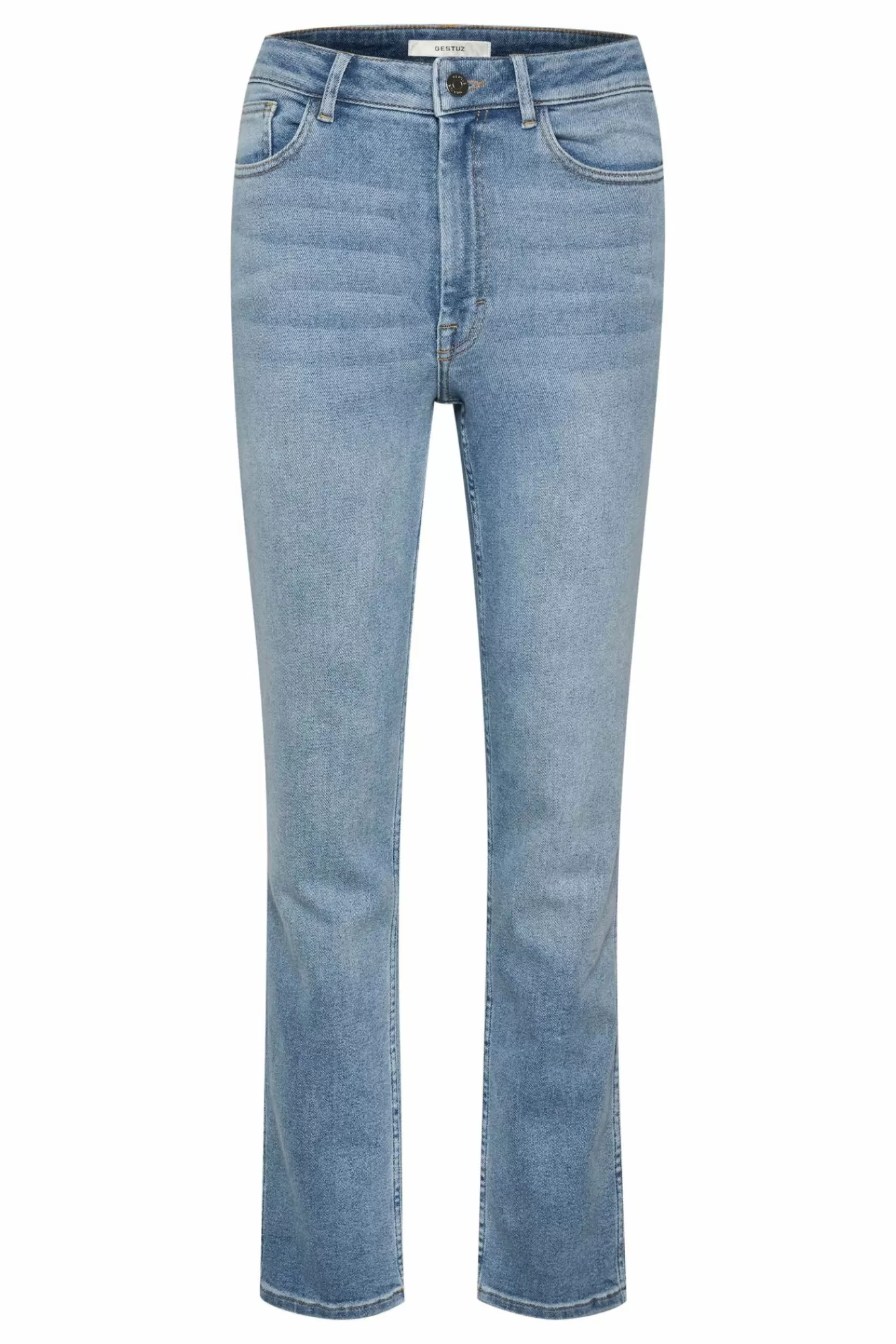 Gestuz Jeans>Albigz Jeans Washed Light Blue