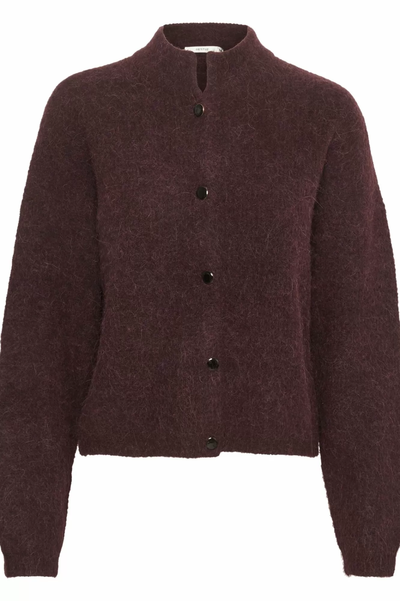 Gestuz Gensere & Cardigans>Alphagz Cardigan Red Wine Melange