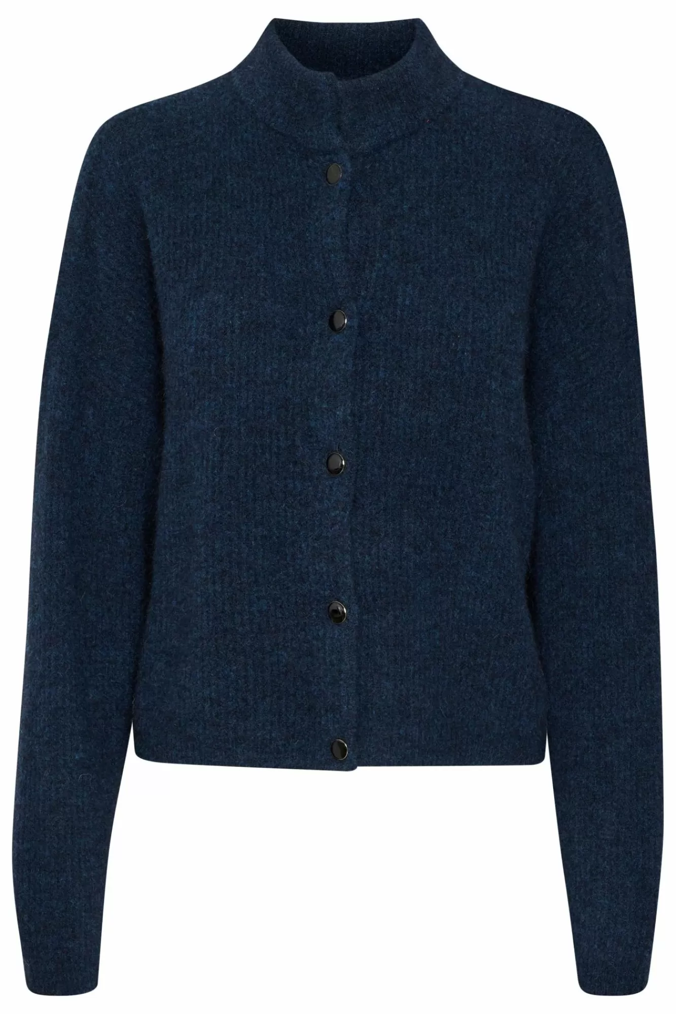 Gestuz Gensere & Cardigans>Alphagz Cardigan Dark Indigo Melange