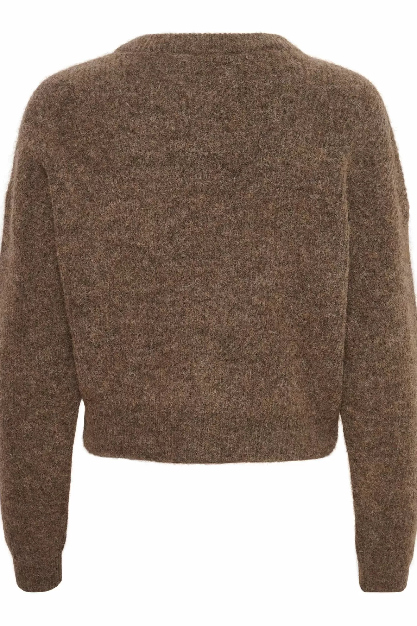 Gestuz Gensere & Cardigans>Alphagz Cardigan Dark Sand Melange