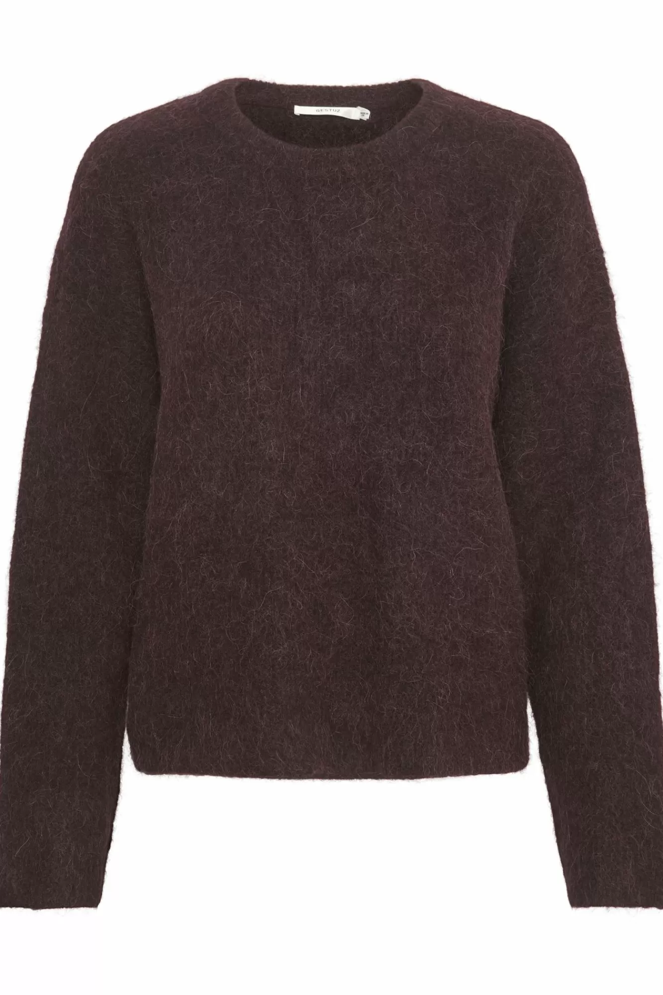 Gestuz Gensere & Cardigans>Alphagz Genser Plum Melange