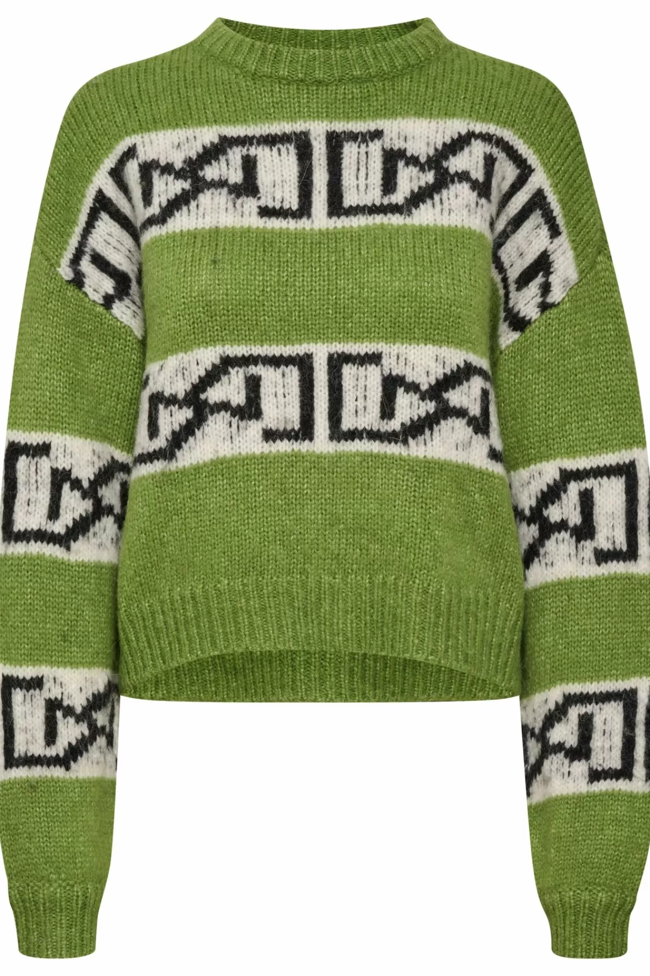 Gestuz Gensere & Cardigans>Artikogz Pullover Minced Herb Melange