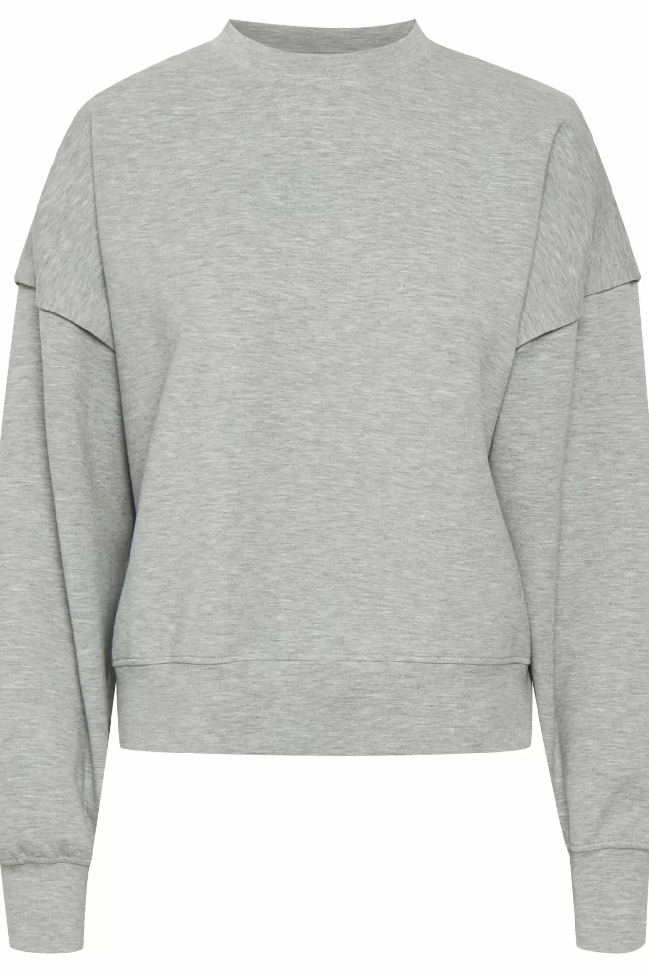 Gestuz Skjorter & Bluser>Chrisdagz Sweatshirt Light Grey Melange