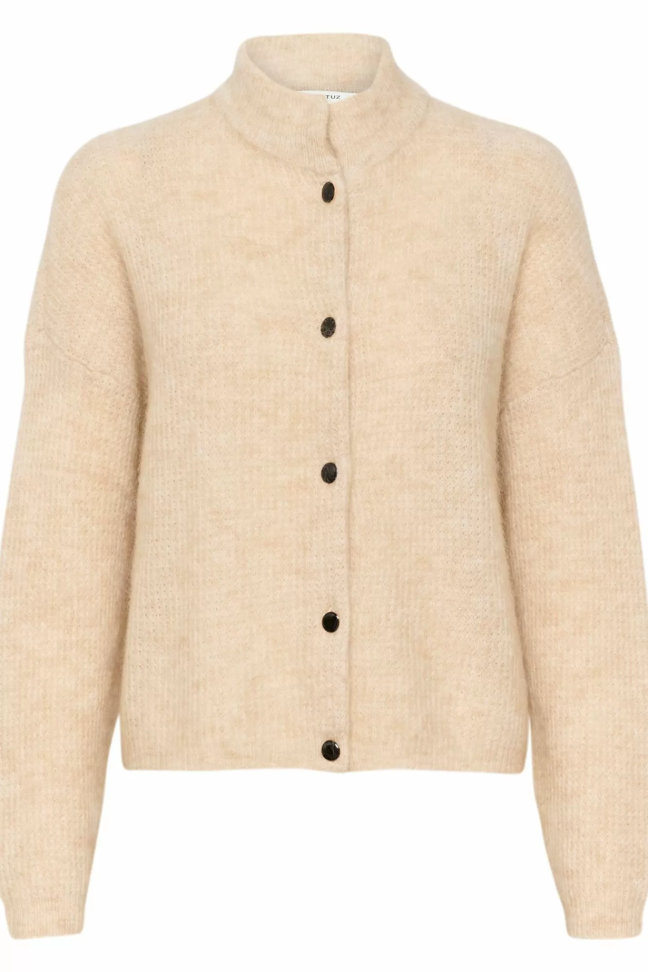 Gestuz Gensere & Cardigans>Debbiegz Mohair Cardigan Faune Melange