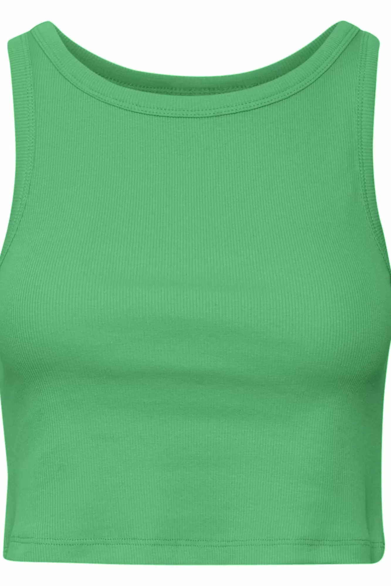 Gestuz Topper & T-Shirts>Drewgz Crop Top Simply Green