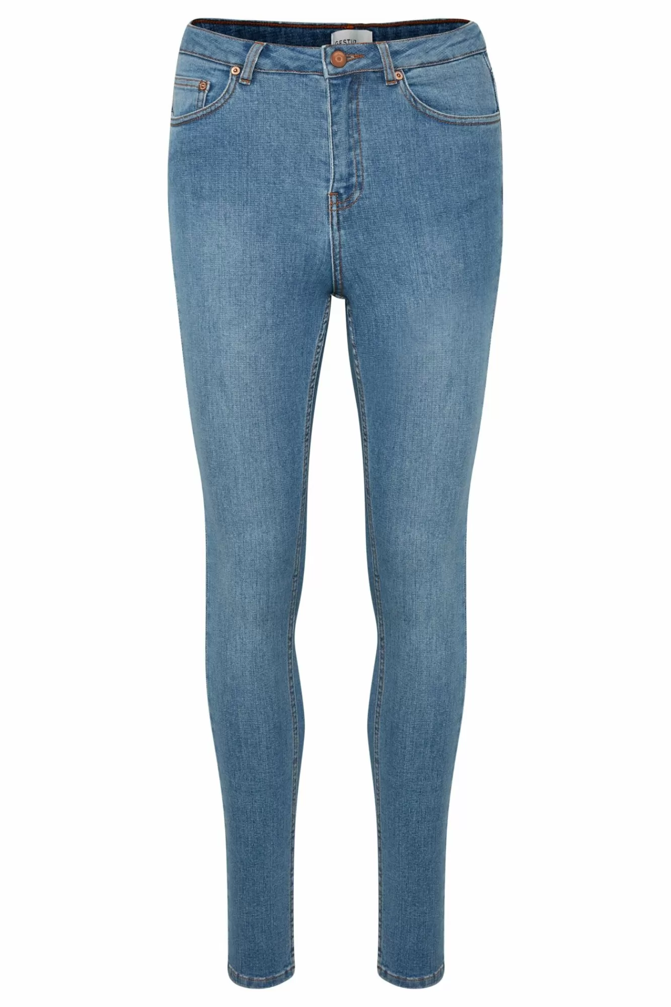 Gestuz Jeans>Emilygz Hw Skinny Jeans Sky Blue