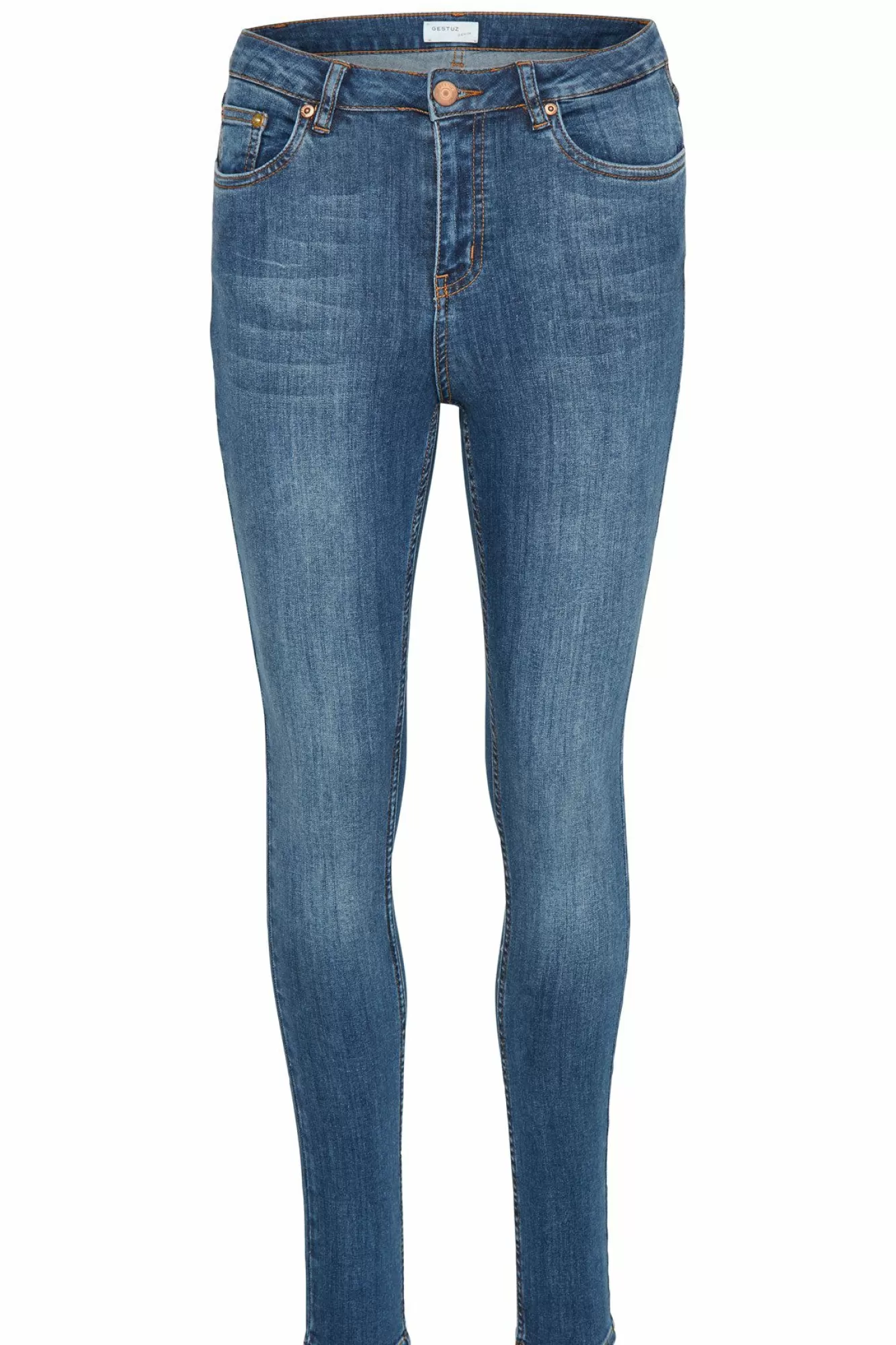 Gestuz Jeans>Emilygz Hw Skinny Jeans L.A. Blue