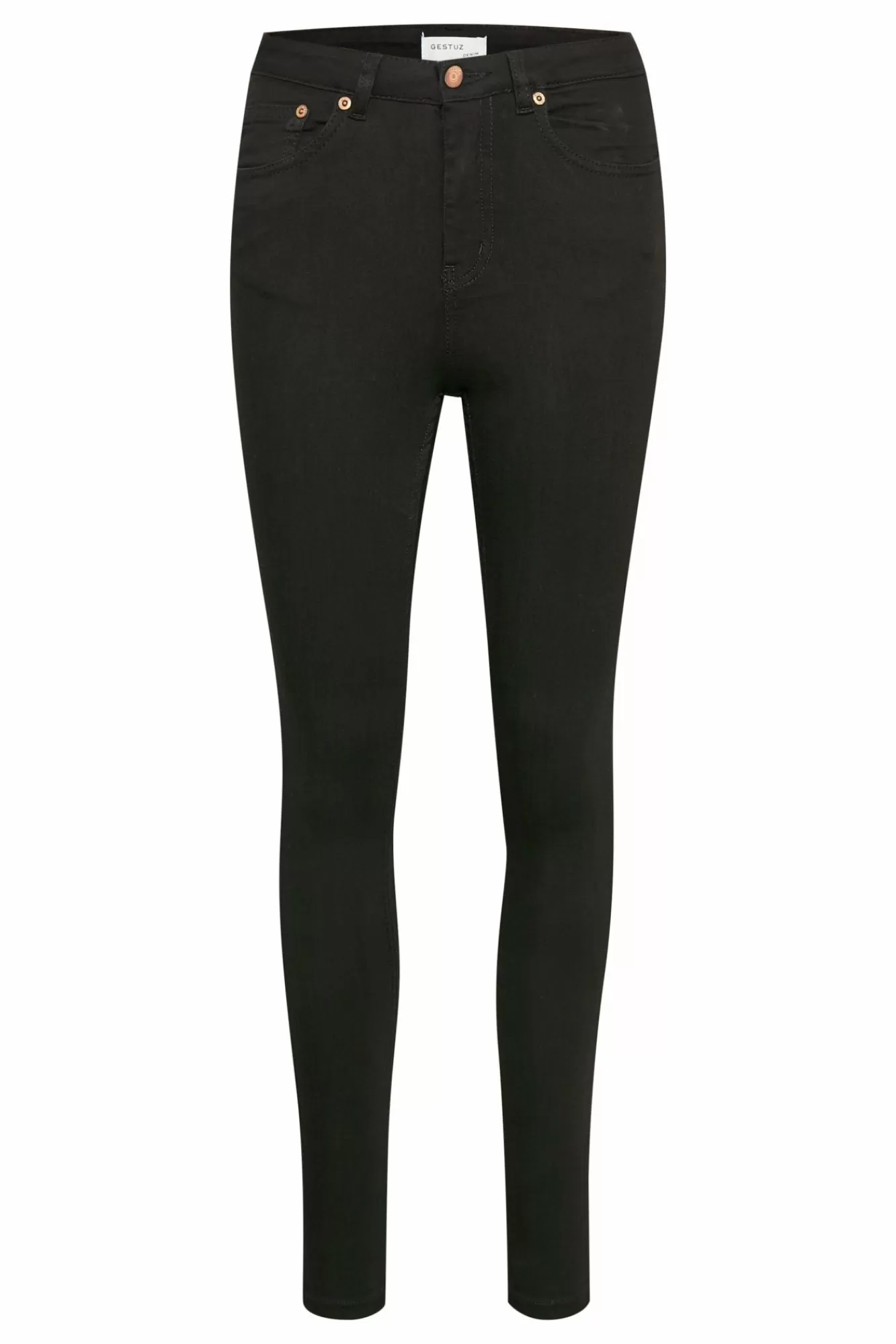 Gestuz Jeans>Emilygz Hw Skinny Jeans Black