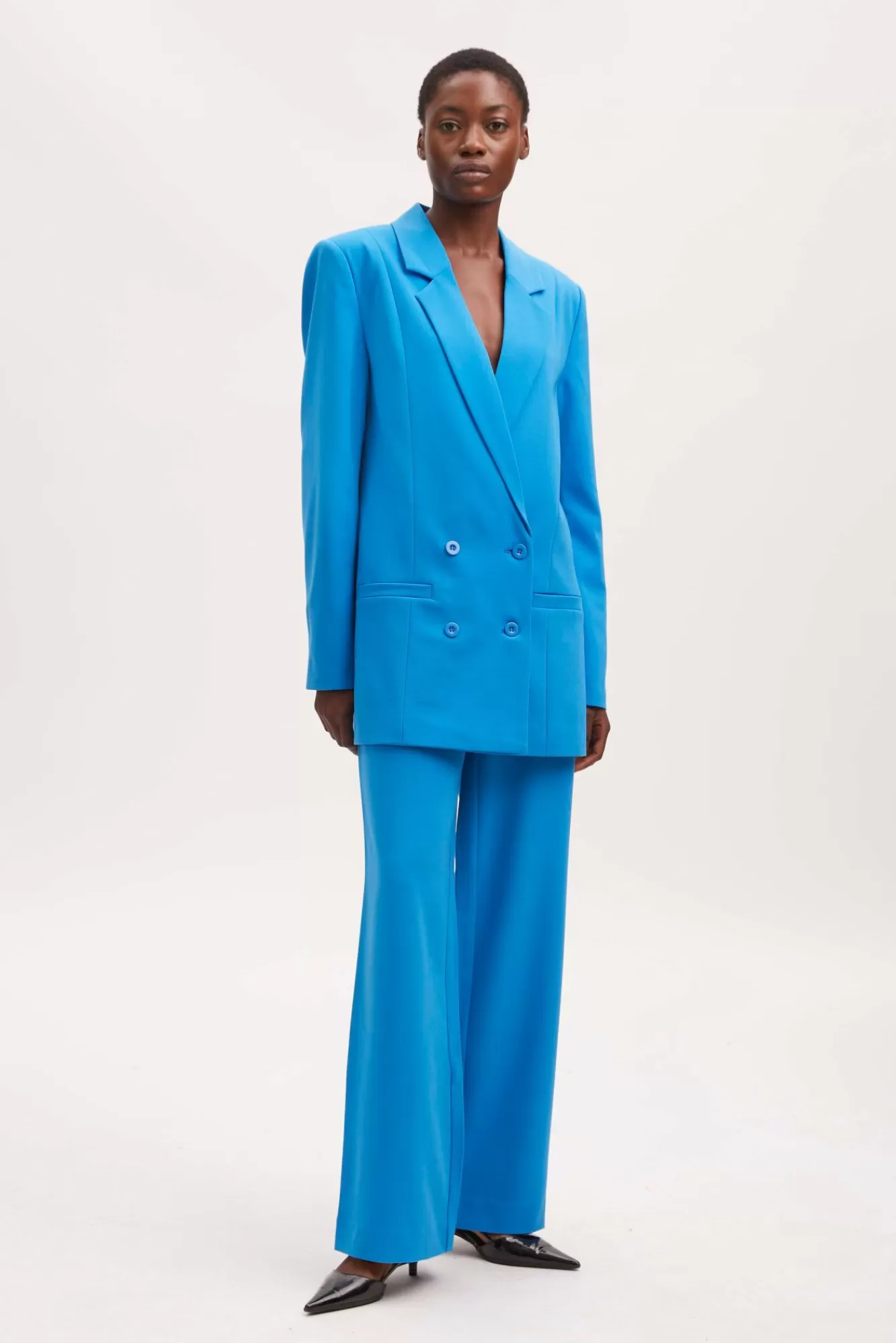 Gestuz Suits>Joellegz Bukser Directoire Blue