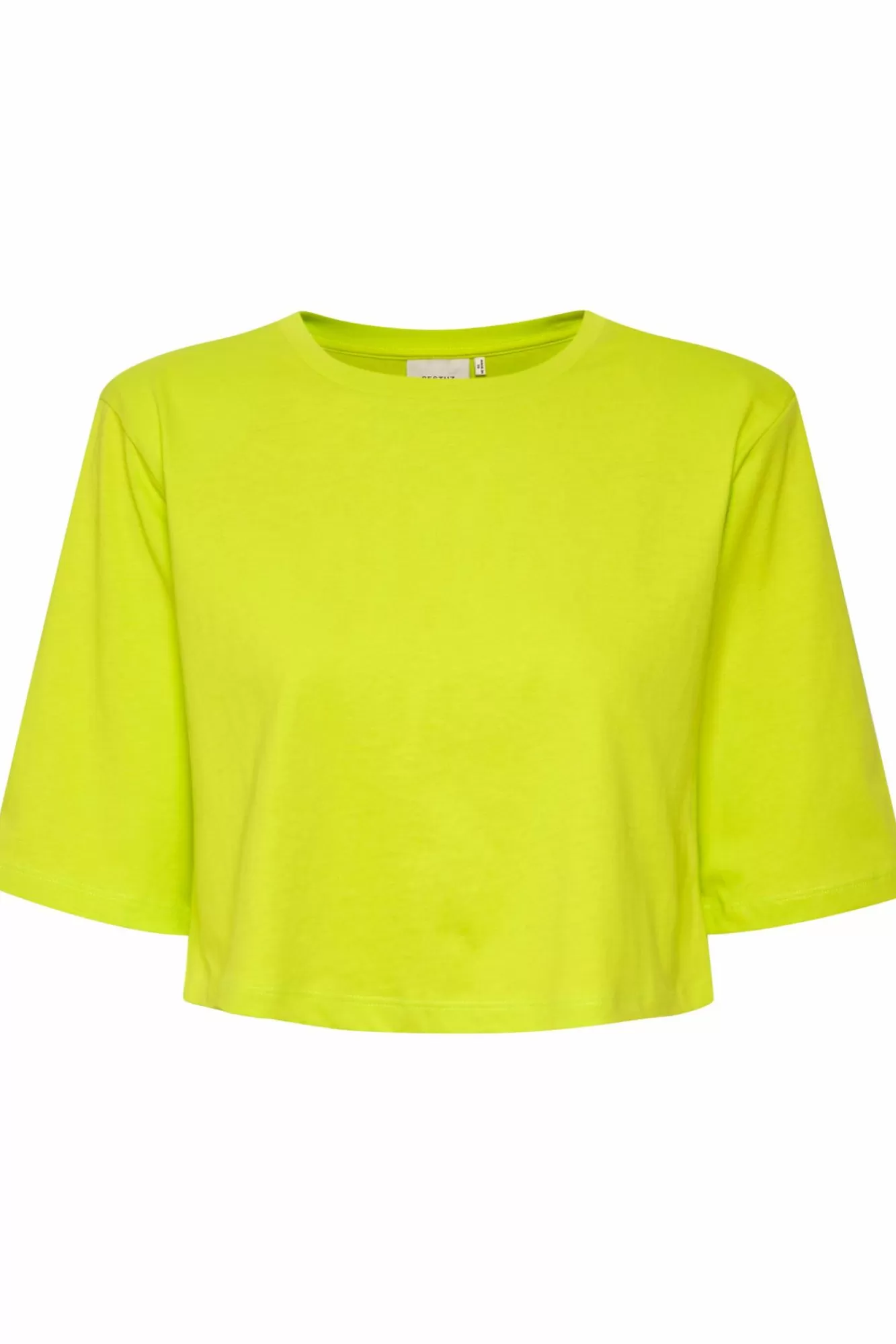 Gestuz Topper & T-Shirts>Jorygz Cropped T-Shirt Evening Primrose