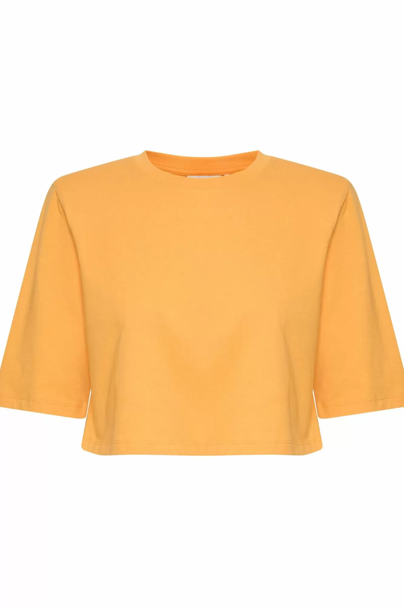 Gestuz Topper & T-Shirts>Jorygz Cropped T-Shirt Kumquat