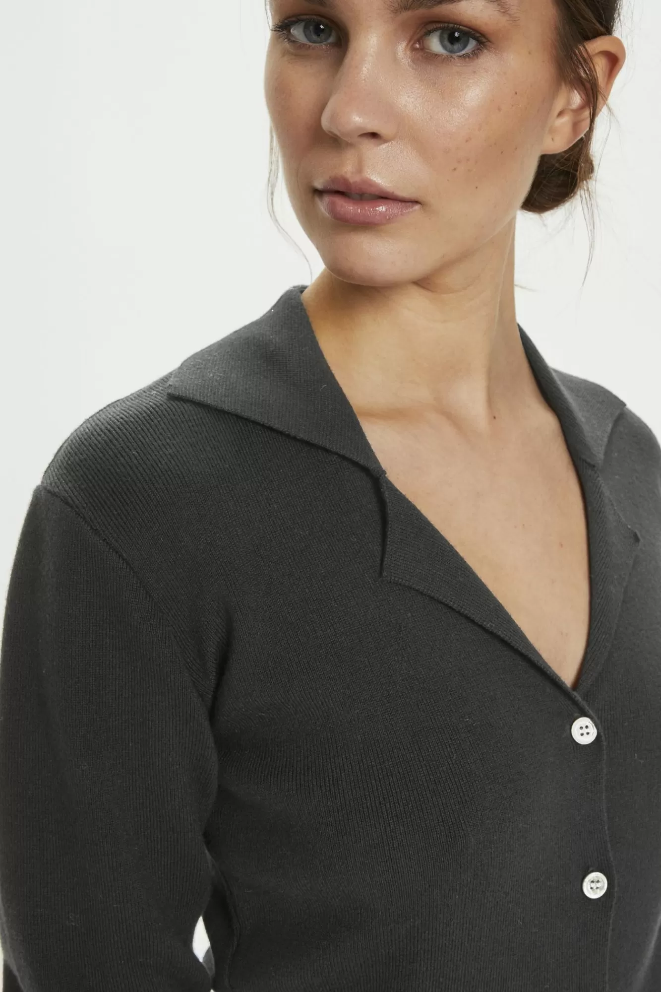 Gestuz Gensere & Cardigans>Leogz Strikket Pullover Black