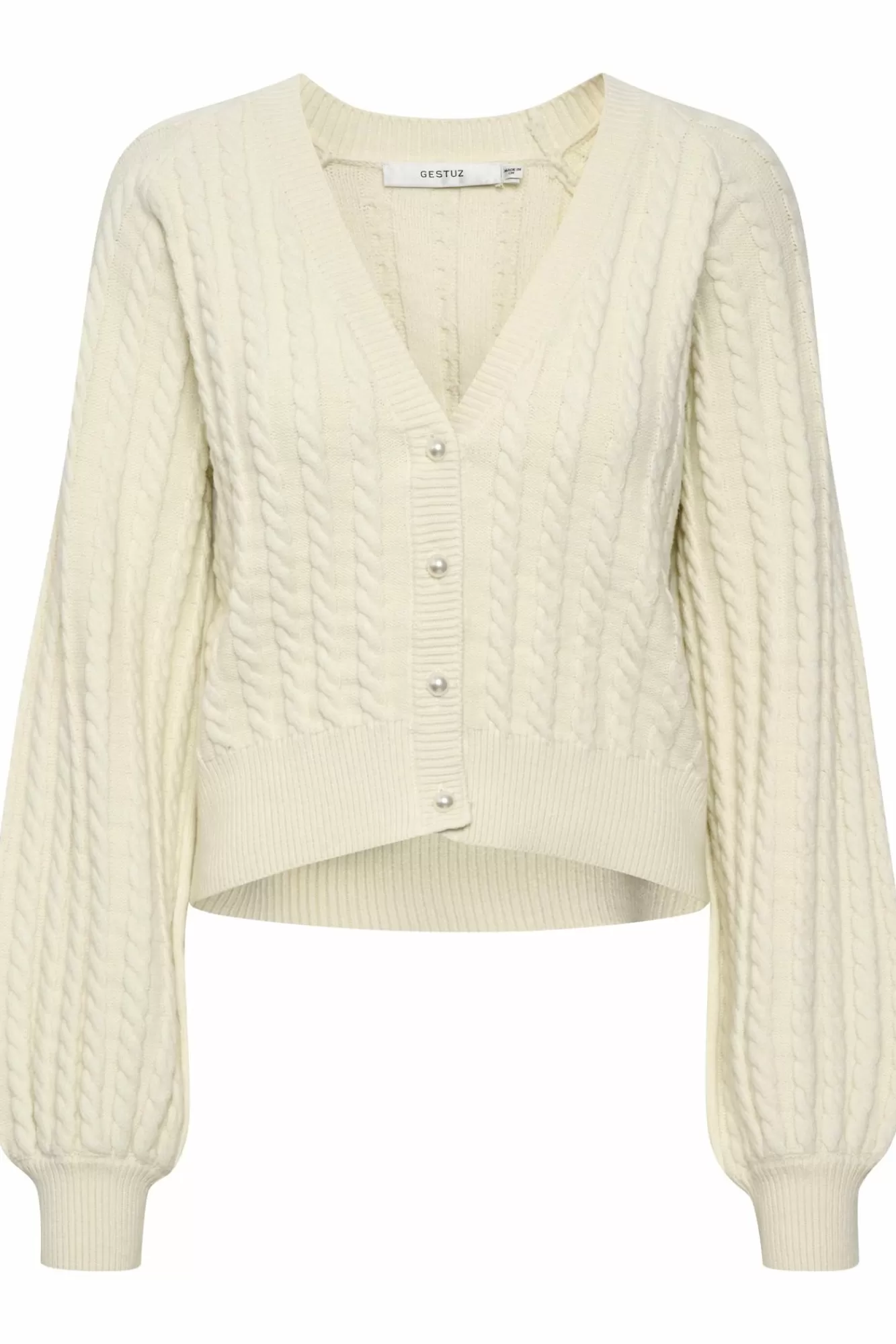 Gestuz Gensere & Cardigans>Lexigz Cardigan Silver Birch