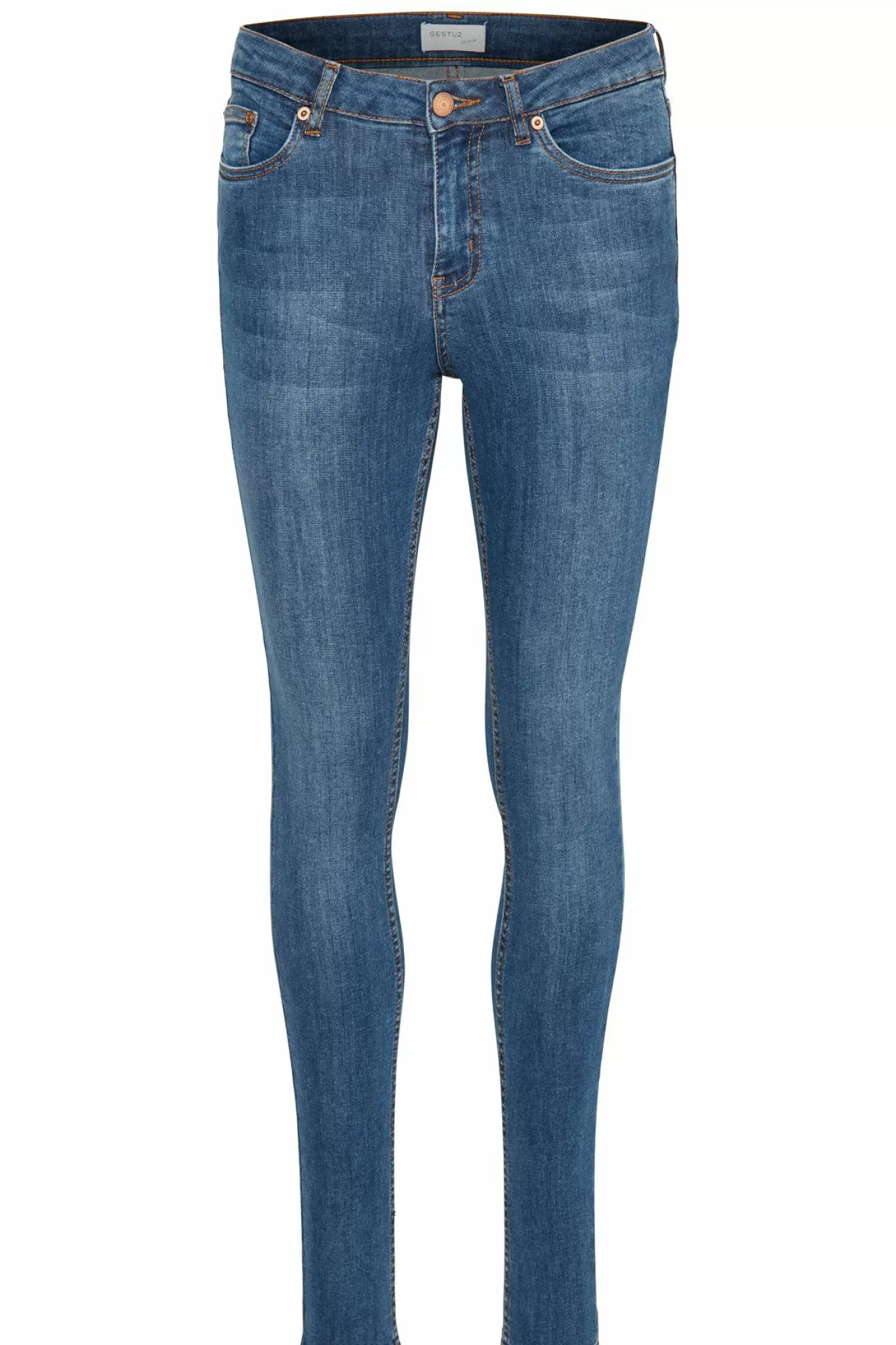 Gestuz Jeans>Maggiegz Mw Skinny Jeans L.A. Blue