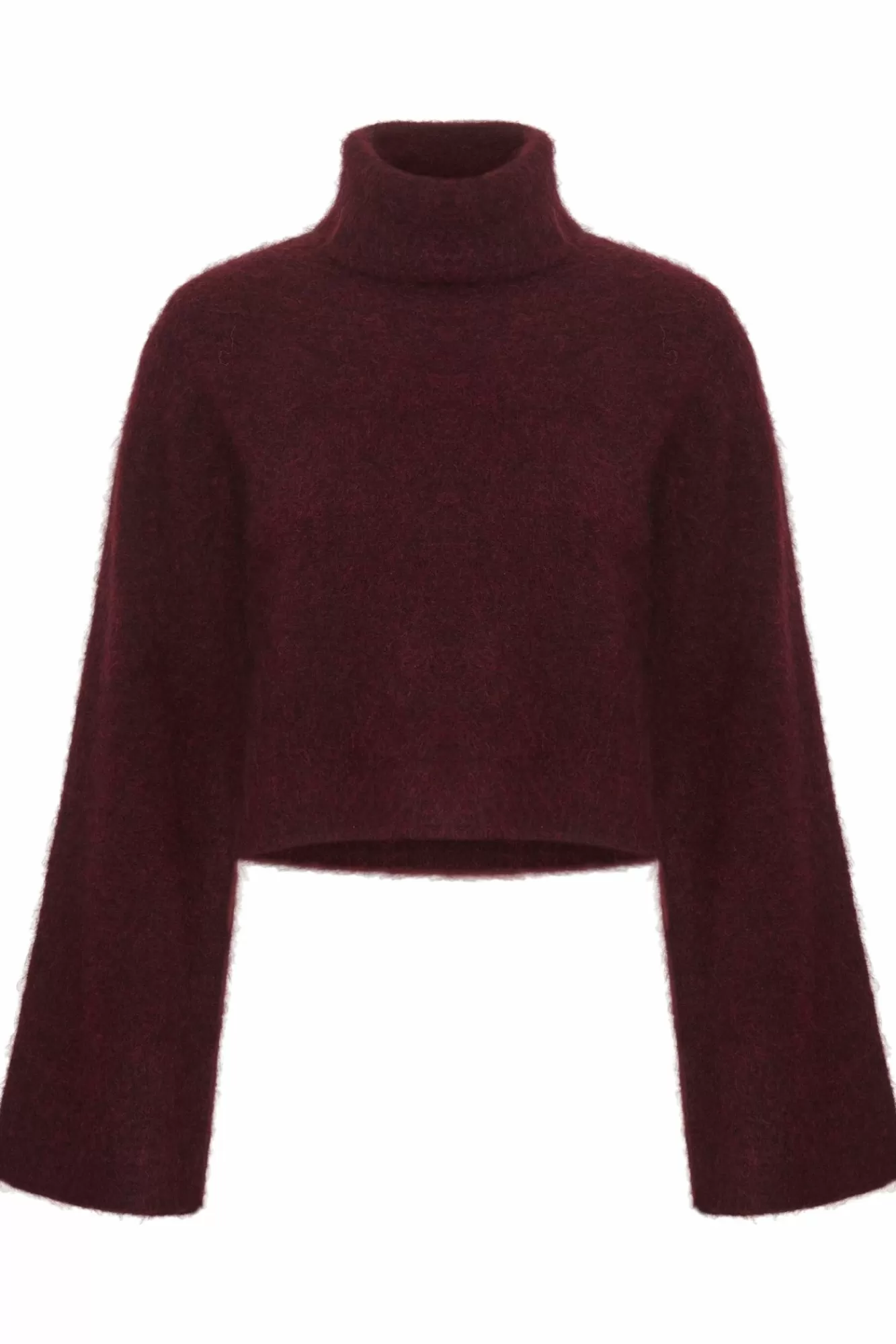 Gestuz Gensere & Cardigans>Mandagz Mohair Genser Velvet Chocolate Melange