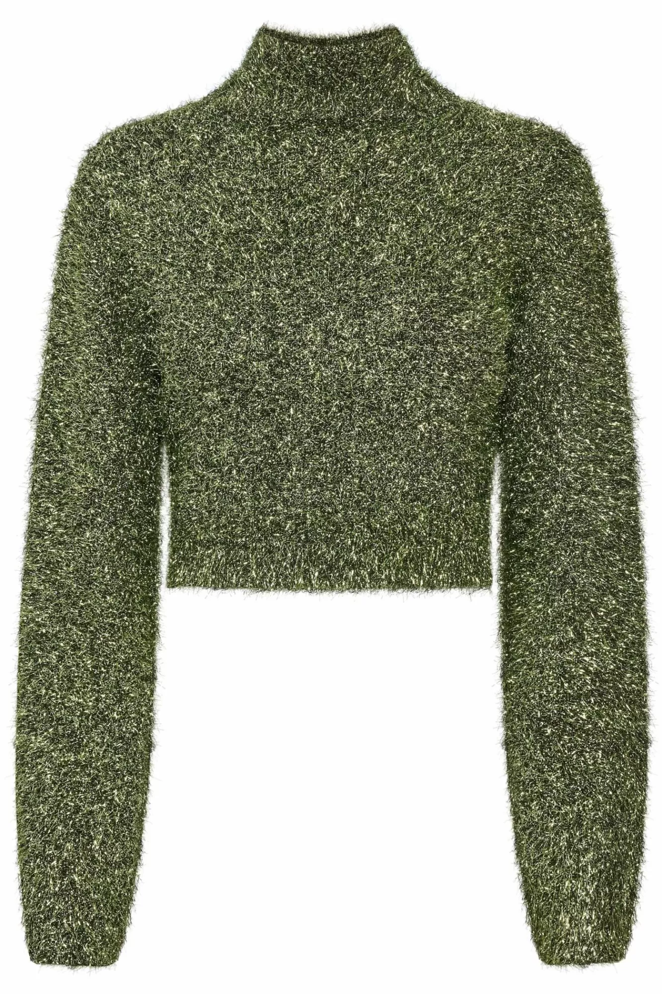 Gestuz Gensere & Cardigans>Montellagz Pullover Green Glitter