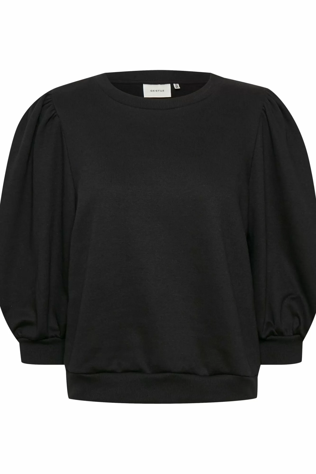 Gestuz Skjorter & Bluser>Nankitagz Sweatshirt Black