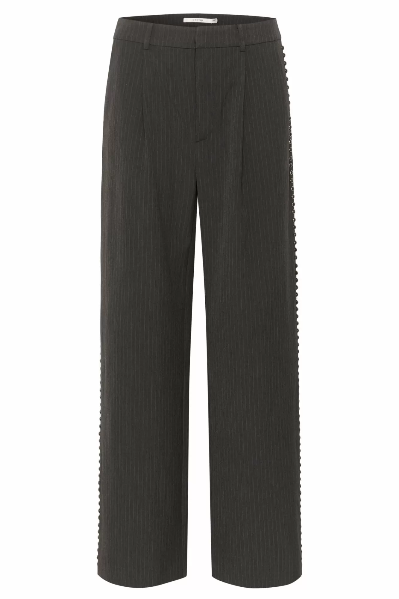 Gestuz Bukser>Palinagz Bukser Dark Grey Pinstripe