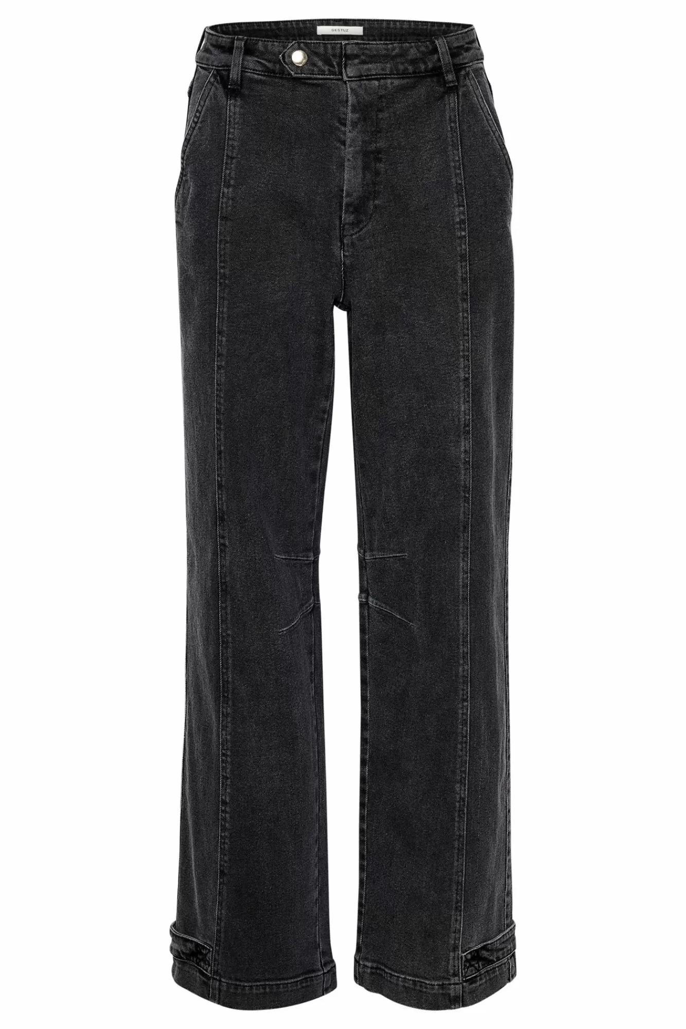 Gestuz Cargo>Siwgz Cargo Jeans Washed Black