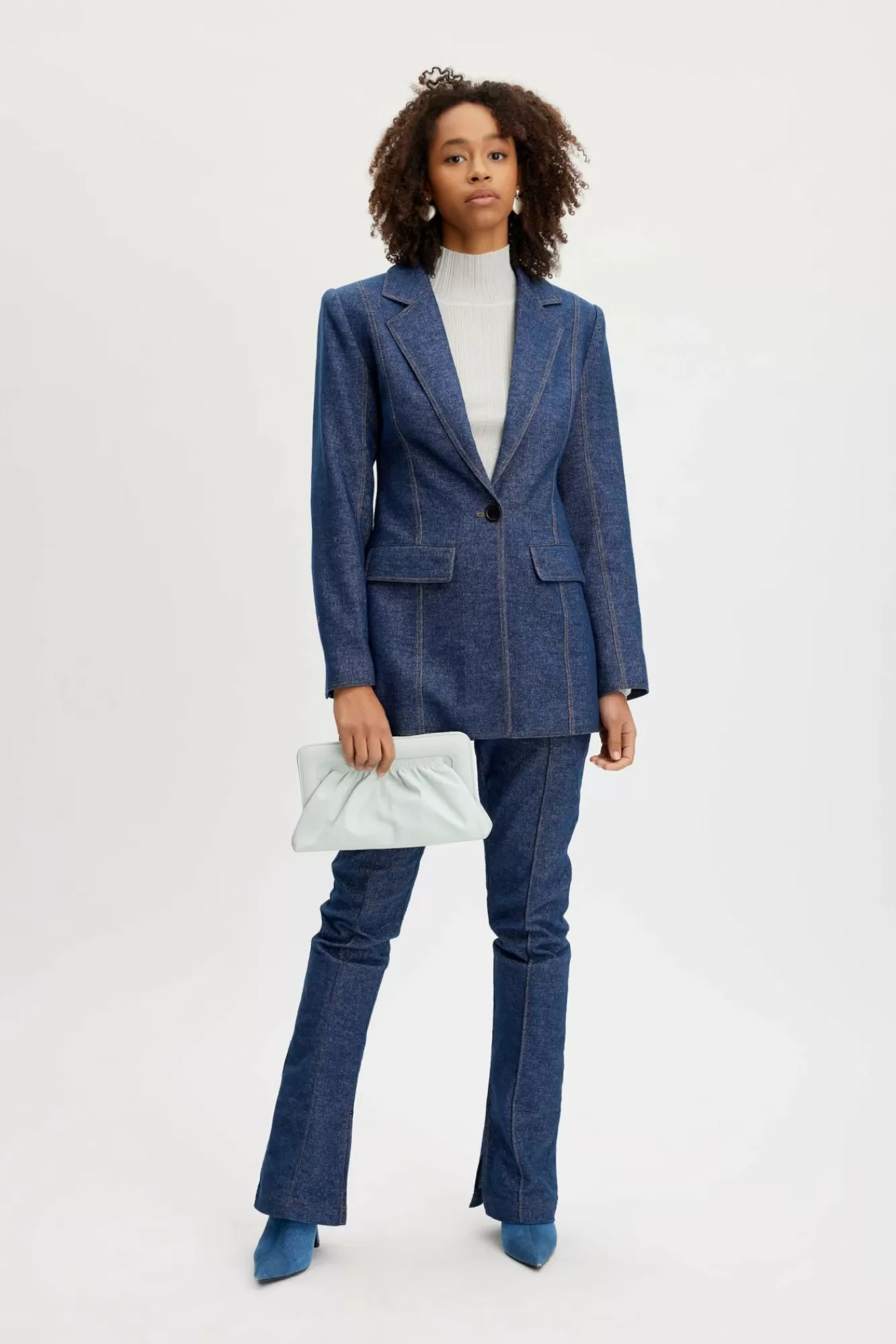 Gestuz Suits>Vloragz Blazer Dark Blue Denim