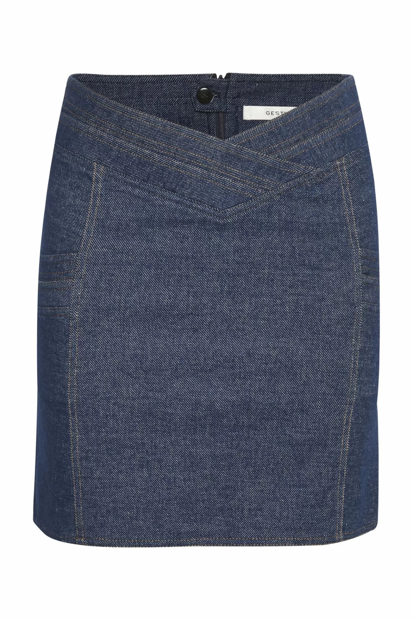 Gestuz Skjørt>Vloragz Skjørt Dark Blue Denim